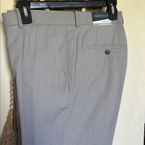 Perry Ellis Light Gray Men's Dress Pants